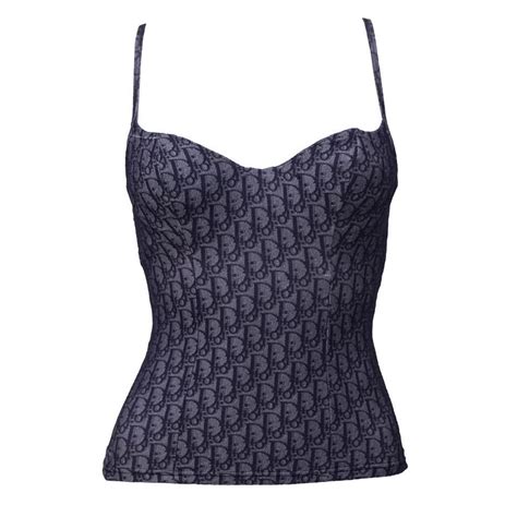 blue dior top